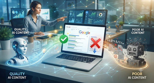 Not All AI-Written Content Hurts Your Google SEO — Here's What Actually Matters